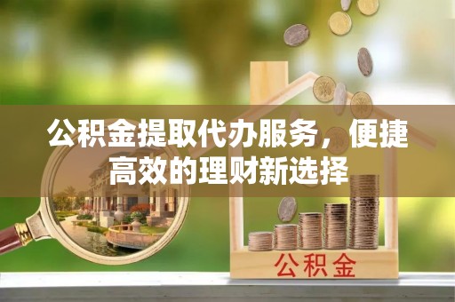 雾峰公积金提取代办服务，便捷高效的理财新选择