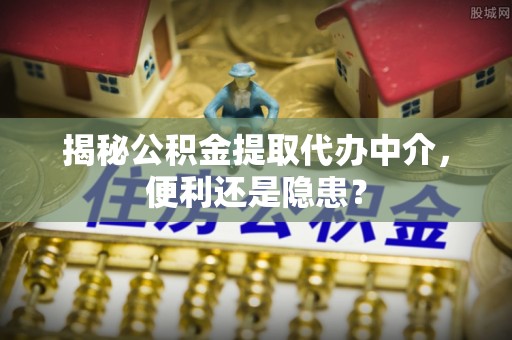 雾峰揭秘公积金提取代办中介，便利还是隐患？