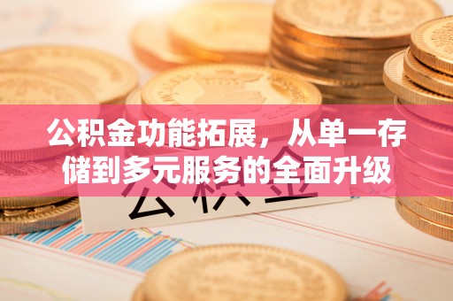 雾峰公积金功能拓展，从单一存储到多元服务的全面升级