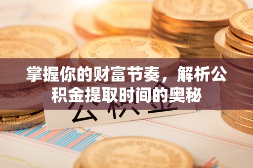 雾峰掌握你的财富节奏，解析公积金提取时间的奥秘