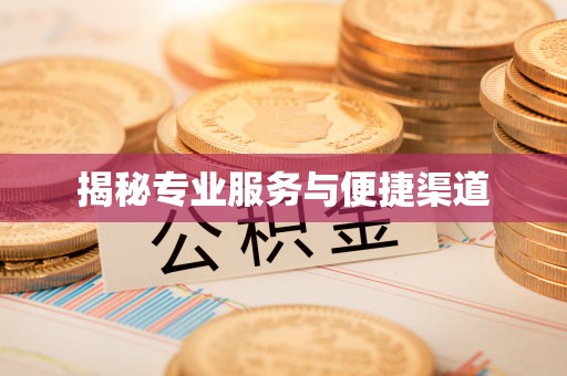 雾峰揭秘专业服务与便捷渠道