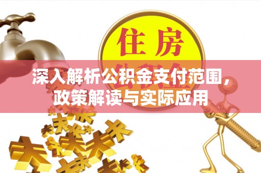 雾峰深入解析公积金支付范围，政策解读与实际应用