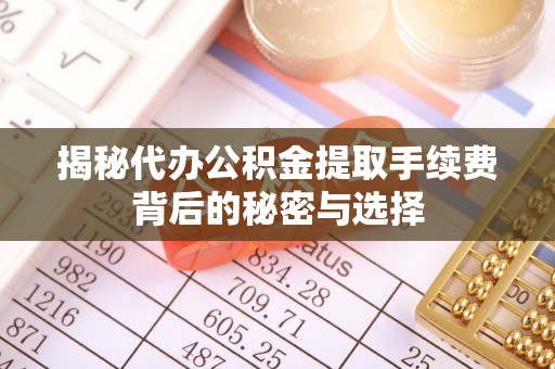 雾峰揭秘代办公积金提取手续费背后的秘密与选择