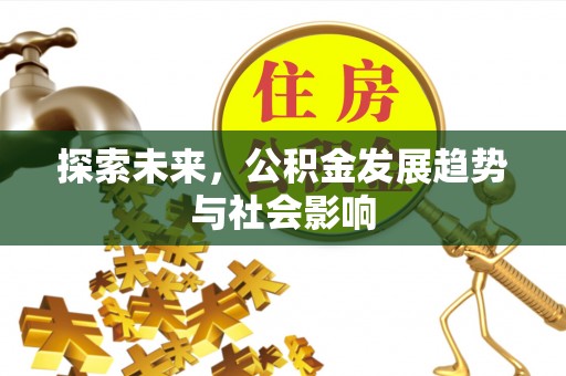雾峰探索未来，公积金发展趋势与社会影响
