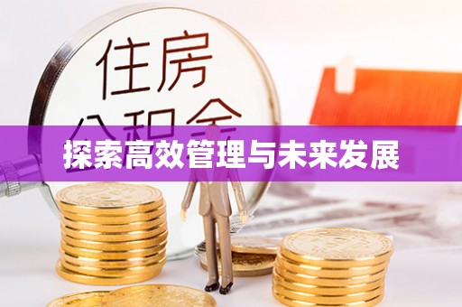 雾峰探索高效管理与未来发展