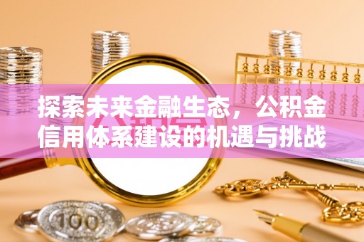 雾峰探索未来金融生态，公积金信用体系建设的机遇与挑战