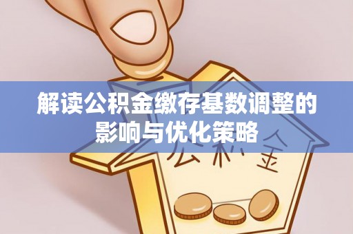 雾峰解读公积金缴存基数调整的影响与优化策略