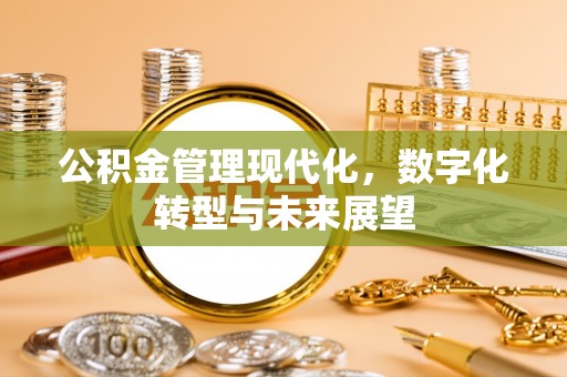 雾峰公积金管理现代化，数字化转型与未来展望