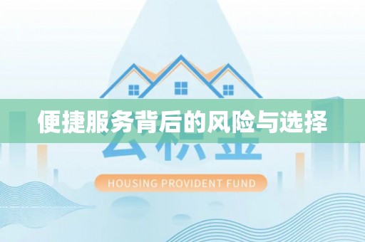 雾峰便捷服务背后的风险与选择